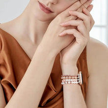Load image into Gallery viewer, Beaded Glitter Zinc Alloy Apple Watch Band - 5 Color Options 38mm - 49mm Axios Bands

