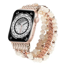 Load image into Gallery viewer, Beaded Glitter Zinc Alloy Apple Watch Band - 5 Color Options 38mm - 49mm Axios Bands
