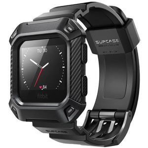 Black Durable Fitbit Blaze Band With Case Cover Axios Bands