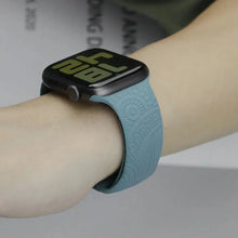 Load image into Gallery viewer, Boho Engraved Silicone Strap for Apple Watch Band 38mm to 49mm - 28 Colors Axios Bands
