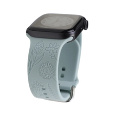 Load image into Gallery viewer, Boho Engraved Silicone Strap for Apple Watch Band 38mm to 49mm - 28 Colors Axios Bands
