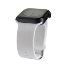 Load image into Gallery viewer, Boho Engraved Silicone Strap for Apple Watch Band 38mm to 49mm - 28 Colors Axios Bands
