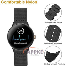 Load image into Gallery viewer, Breathable Nylon Strap for Google Pixel Watch 2/1 - 13 Colors Axios Bands
