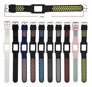Breathable Silicone Fitbit Band & Case For Charge 3 & 4 - 10 color options Axios Bands