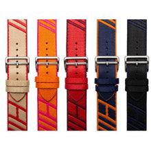 Load image into Gallery viewer, Canvas Weave Apple Watch bands - 5 color options - 38mm - 49mm Axios Bands
