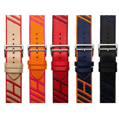 Canvas Weave Apple Watch bands - 5 color options - 38mm - 49mm - 