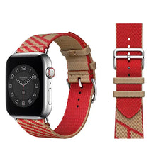 Load image into Gallery viewer, Canvas Weave Apple Watch bands - 5 color options - 38mm - 49mm Axios Bands
