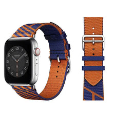 Load image into Gallery viewer, Canvas Weave Apple Watch bands - 5 color options - 38mm - 49mm Axios Bands
