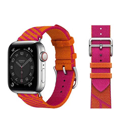 Canvas Weave Apple Watch bands - 5 color options - 38mm - 49mm - 