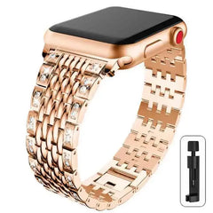Diamond Jewelry Strap for Apple Watch Band -4 Colors - 