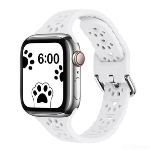 Dog Paw Silicone Apple Watch Bands - 16 color options 38mm - 49mm Axios Bands