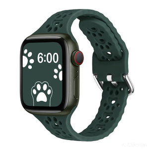 Dog Paw Silicone Apple Watch Bands - 16 color options 38mm - 49mm Axios Bands