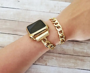 Double Circle Stainless Steel Strap for Apple Watch Band - 3 Colors Axios Bands