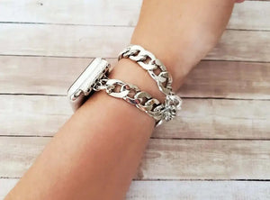 Double Circle Stainless Steel Strap for Apple Watch Band - 3 Colors Axios Bands