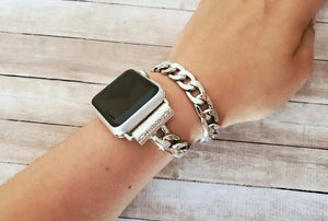 Double Circle Stainless Steel Strap for Apple Watch Band - 3 Colors Axios Bands
