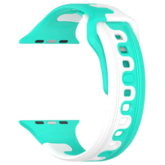 Double Color Silicone Apple Watch Bands  - 9 Color Options 38mm - 49mm - 