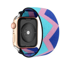 Load image into Gallery viewer, Elastic Nylon Apple Watch Bands - 32 color options 38mm - 49mm Axios Bands
