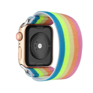 Elastic Nylon Apple Watch Bands - 32 color options 38mm - 49mm Axios Bands