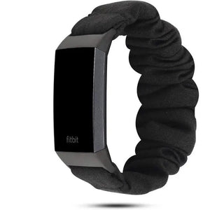 Elastic Scrunchie Fitbit Band For Charge 3 & 4 - eight color options Axios Bands