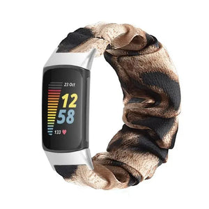 Elastic Scrunchie Fitbit Band For Charge 5 - 80 color options Axios Bands