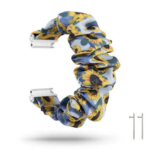 Load image into Gallery viewer, Elastic Scrunchie Fitbit Band For Versa, Versa 2, Versa Lite - 17 color options Axios Bands
