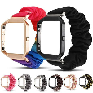 Elastic Scrunchie Fitbit Blaze Band - 8 color options Axios Bands