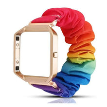 Load image into Gallery viewer, Elastic Scrunchie Fitbit Blaze Band - 8 color options Axios Bands
