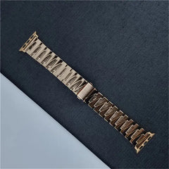 Elegant Bracelet Stainless Steel Strap for Apple Watch Band - 5 Colors - 