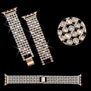 Elegant Women's Diamond Strap for Apple Watch Band - 3 Colors Axios Bands