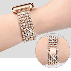 Elegant Women's Diamond Strap for Apple Watch Band - 3 Colors Axios Bands