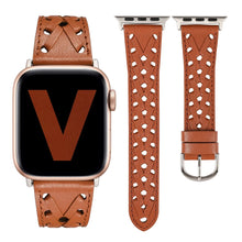 Load image into Gallery viewer, Fashion Leather Apple Watch Band - 7 Color Options Axios Bands
