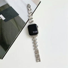 Fashionable Steel Chain Strap for Apple Watch Band - 5 Colors - 