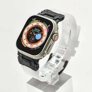 Flexi Silicone Sport Strap with Metal Connector for Apple Watch Band 42mm to 49mm - 16 Colors Axios Bands
