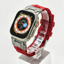 Load image into Gallery viewer, Flexi Silicone Sport Strap with Metal Connector for Apple Watch Band 42mm to 49mm - 16 Colors Axios Bands
