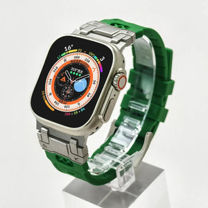 Flexi Silicone Sport Strap with Metal Connector for Apple Watch Band 42mm to 49mm - 16 Colors Axios Bands
