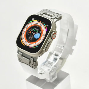 Flexi Silicone Sport Strap with Metal Connector for Apple Watch Band 42mm to 49mm - 16 Colors Axios Bands