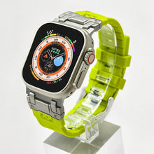 Load image into Gallery viewer, Flexi Silicone Sport Strap with Metal Connector for Apple Watch Band 42mm to 49mm - 16 Colors Axios Bands
