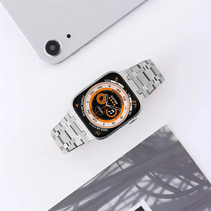Frosted Stainless Steel Strap for Apple Watch Band 42mm to 49mm - 8 Colors Axios Bands