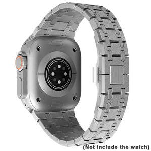 Frosted Stainless Steel Strap for Apple Watch Band 42mm to 49mm - 8 Colors Axios Bands