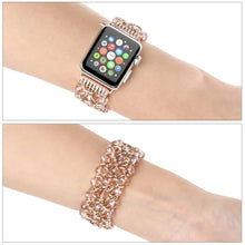 Load image into Gallery viewer, Glitter Zinc Alloy Apple Watch Band - 5 Color Options 38mm - 49mm Axios Bands
