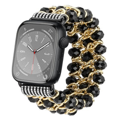 Glitter Zinc Alloy Apple Watch Band - 5 Color Options 38mm - 49mm - 