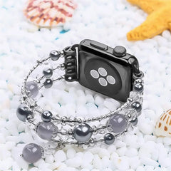 Glitter Zinc Alloy Apple Watch Band - 5 Color Options 38mm - 49mm - 