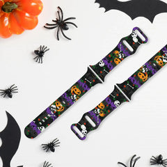 Halloween Silicone Apple Watch Band - 5 Color Options 38mm - 49mm - 