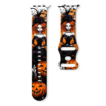 Load image into Gallery viewer, Halloween Silicone Apple Watch Band - 5 Color Options 38mm - 49mm Axios Bands
