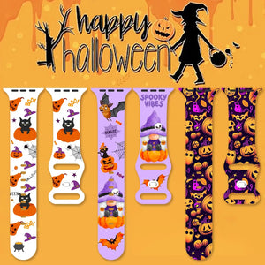 Halloween Silicone Apple Watch Bands - 5 Color Options 38mm - 49mm Axios Bands