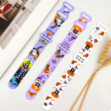 Load image into Gallery viewer, Halloween Silicone Apple Watch Bands - 5 Color Options 38mm - 49mm Axios Bands
