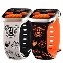 Load image into Gallery viewer, Halloween Two Tone Apple Watch Bands - 7 Color Options 38 - 49mm Axios Bands
