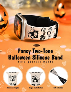 Halloween Two Tone Apple Watch Bands - 7 Color Options 38 - 49mm Axios Bands