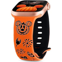 Load image into Gallery viewer, Halloween Two Tone Apple Watch Bands - 7 Color Options 38 - 49mm Axios Bands
