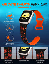 Load image into Gallery viewer, Halloween Two Tone Silicone - 6 Color options 38mm - 49mm Axios Bands
